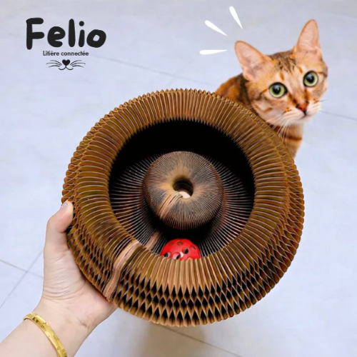 FelioSpin™ | Griffoir interactif pour chats